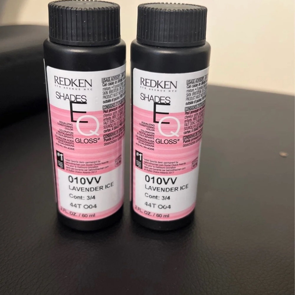 4 bottles of Redken Shades EQ Toner